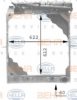 BEHR HELLA SERVICE 8MK 376 709-401 Radiator, engine cooling